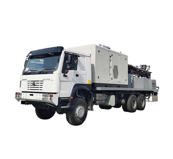 water well drilling truck